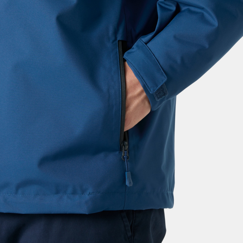 CREW HOODED PILE JACKET