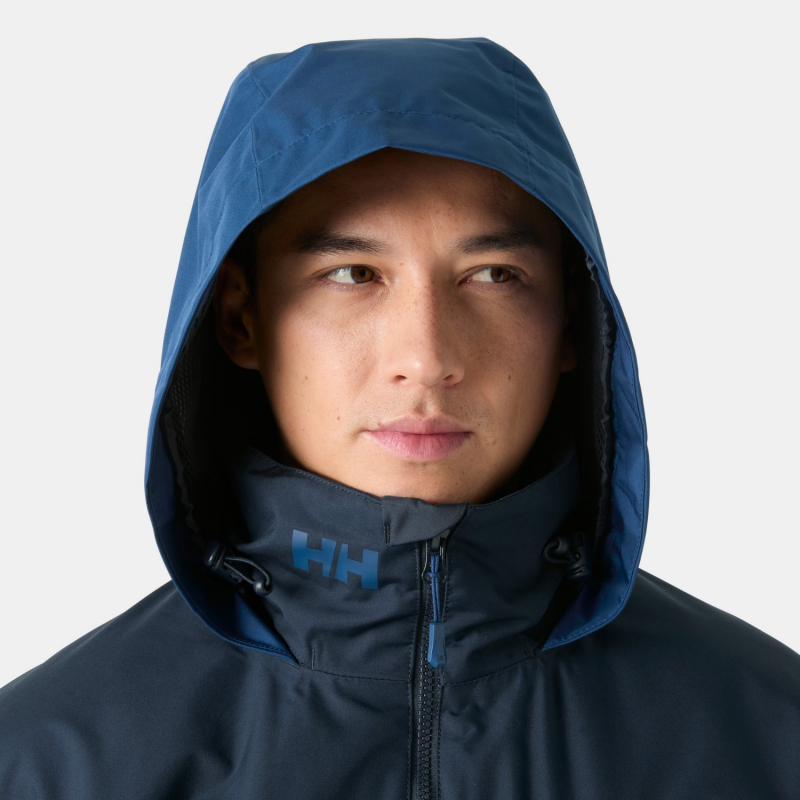 CREW HOODED PILE JACKET