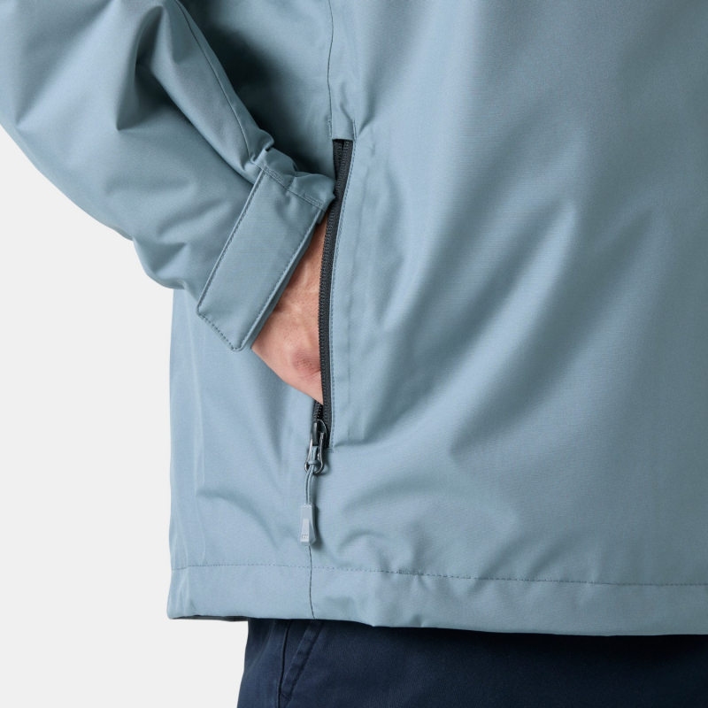 CREW HOODED PILE JACKET