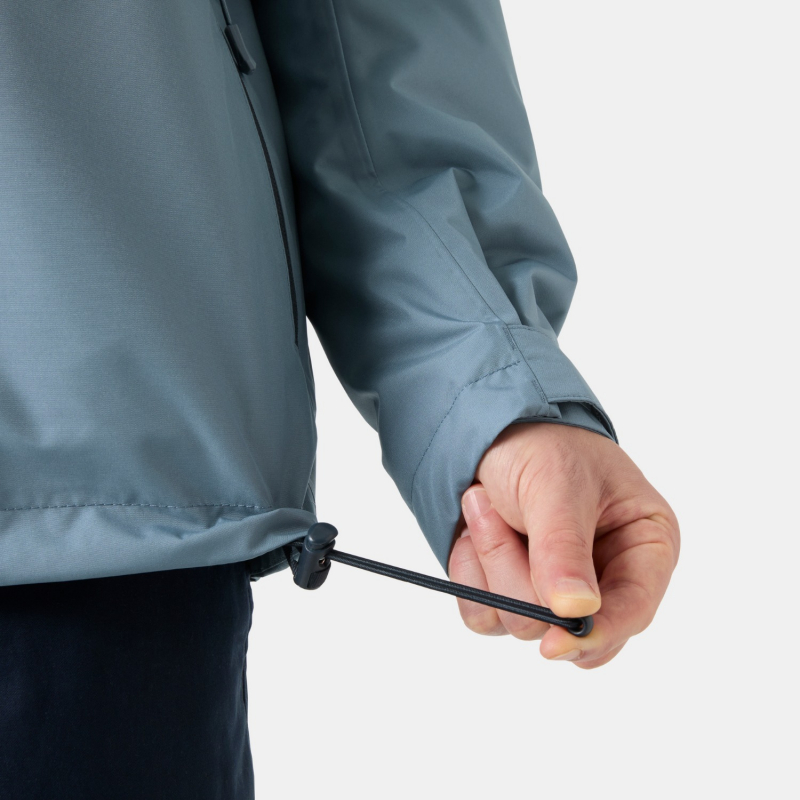 CREW HOODED PILE JACKET