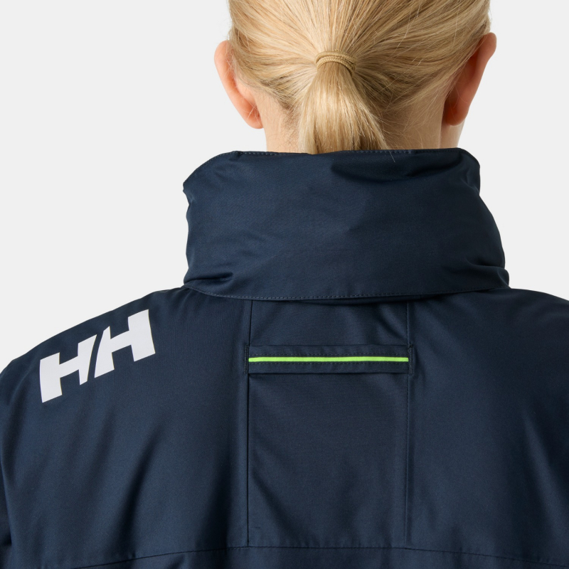 W CREW HOODED PILE JACKET