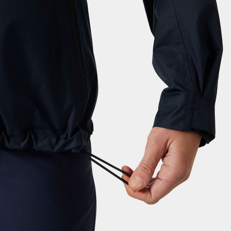 W CREW HOODED PILE JACKET