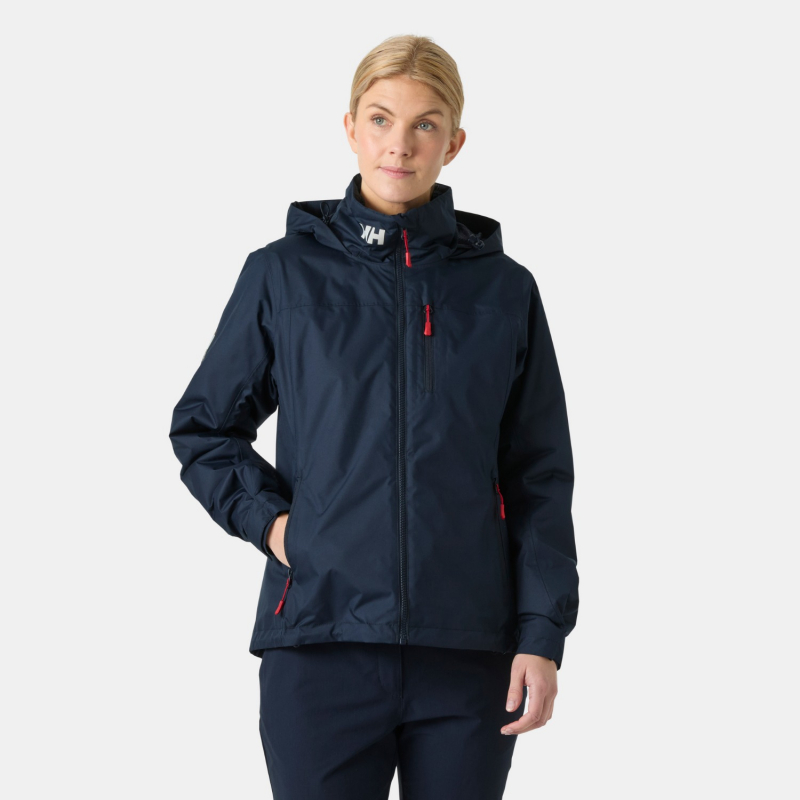 W CREW HOODED PILE JACKET