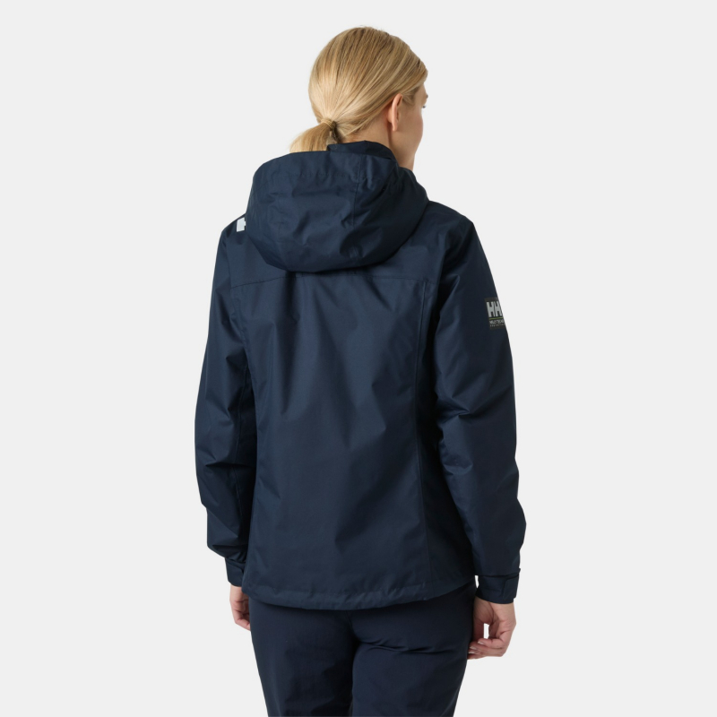 W CREW HOODED PILE JACKET