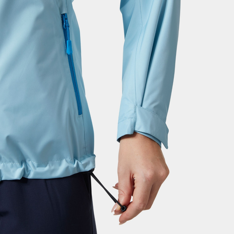 W CREW HOODED PILE JACKET