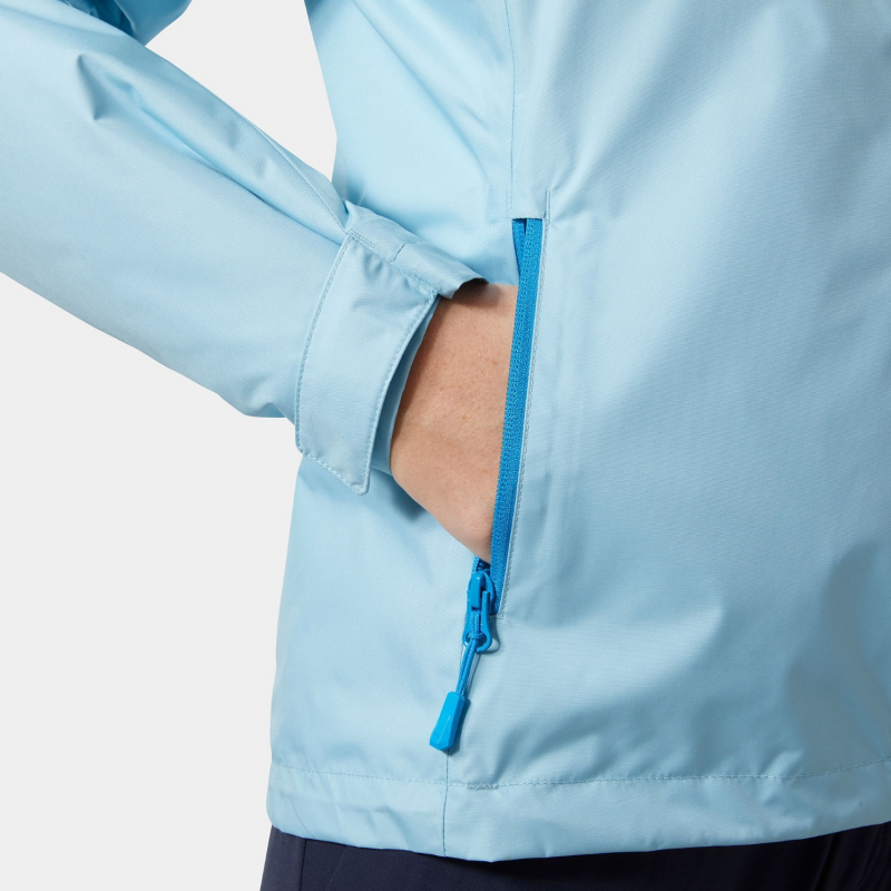 W CREW HOODED PILE JACKET
