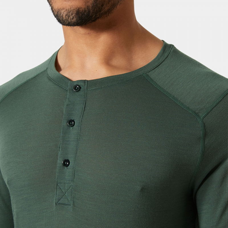 HH DURAWOOL LS HENLEY