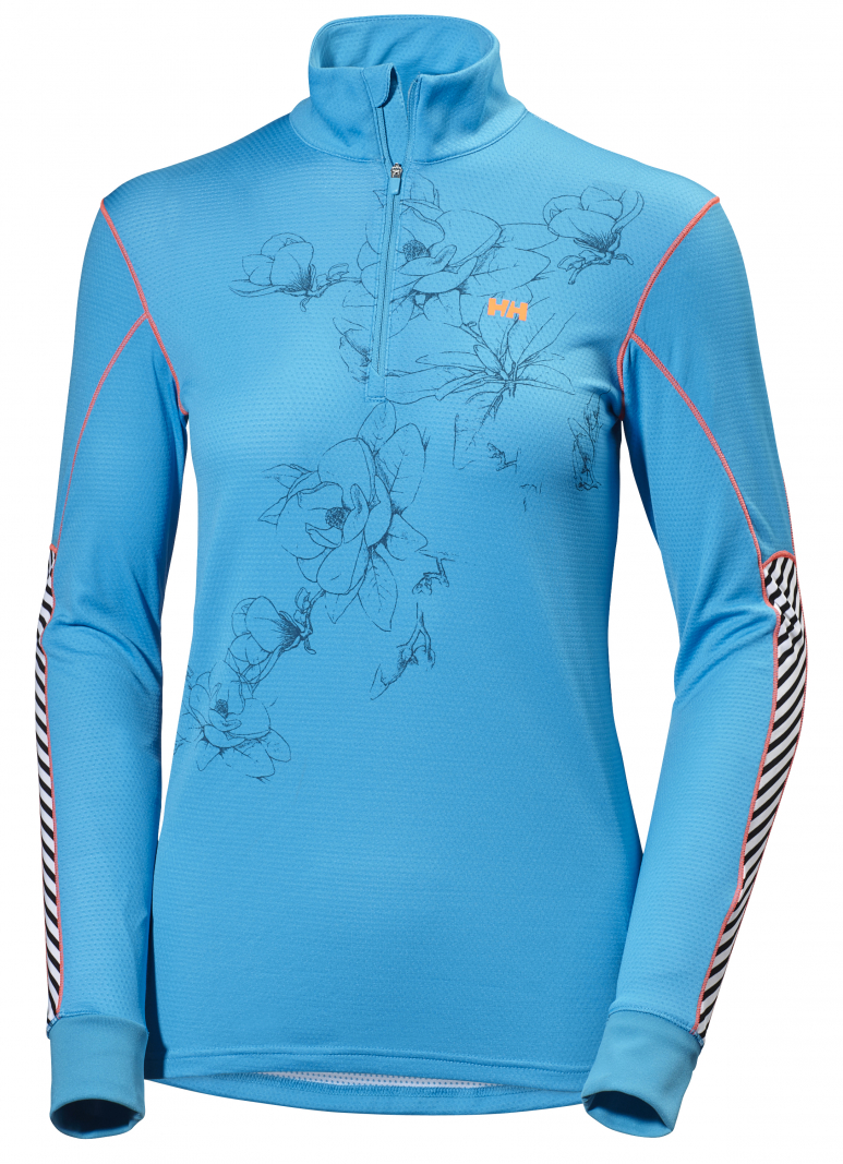 HH ACTIVE FLOW GRAPHIC 1/2 ZIP PARA MUJER