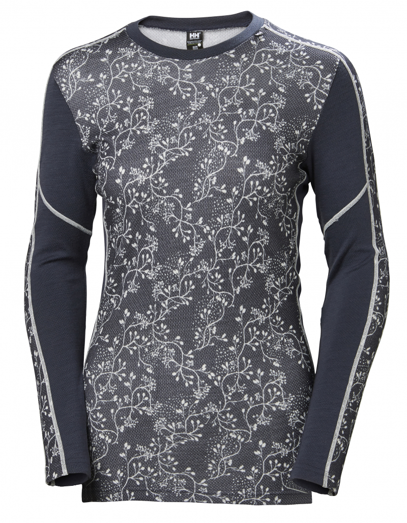 HH LIFA MERINO GRAPHIC CREW PARA MUJER