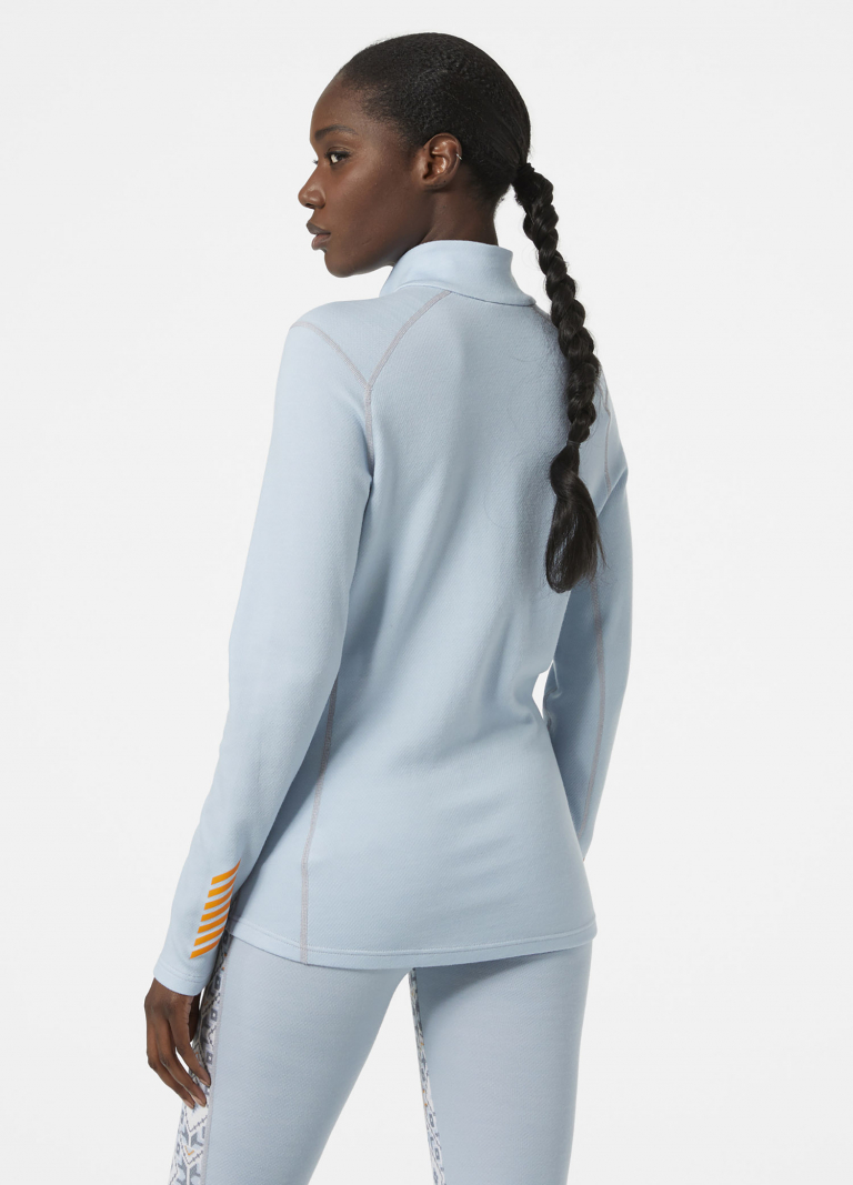 LIFA MERINO MIDWEIGHT GRAPHIC 1/2 ZIP PARA MUJER