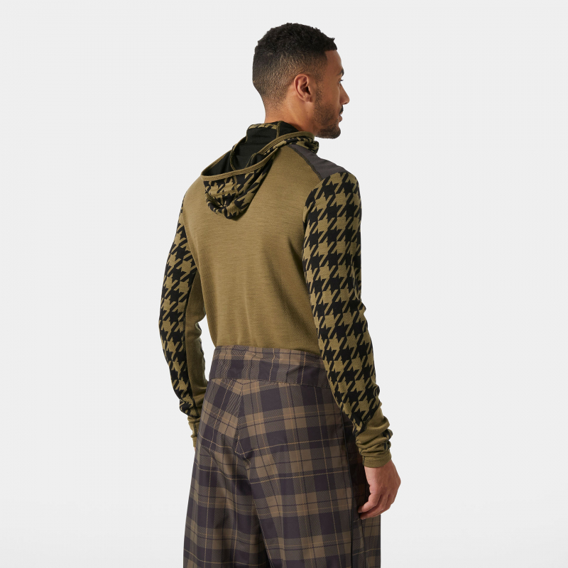 LIFA MERINO MIDW BLC HOODIE