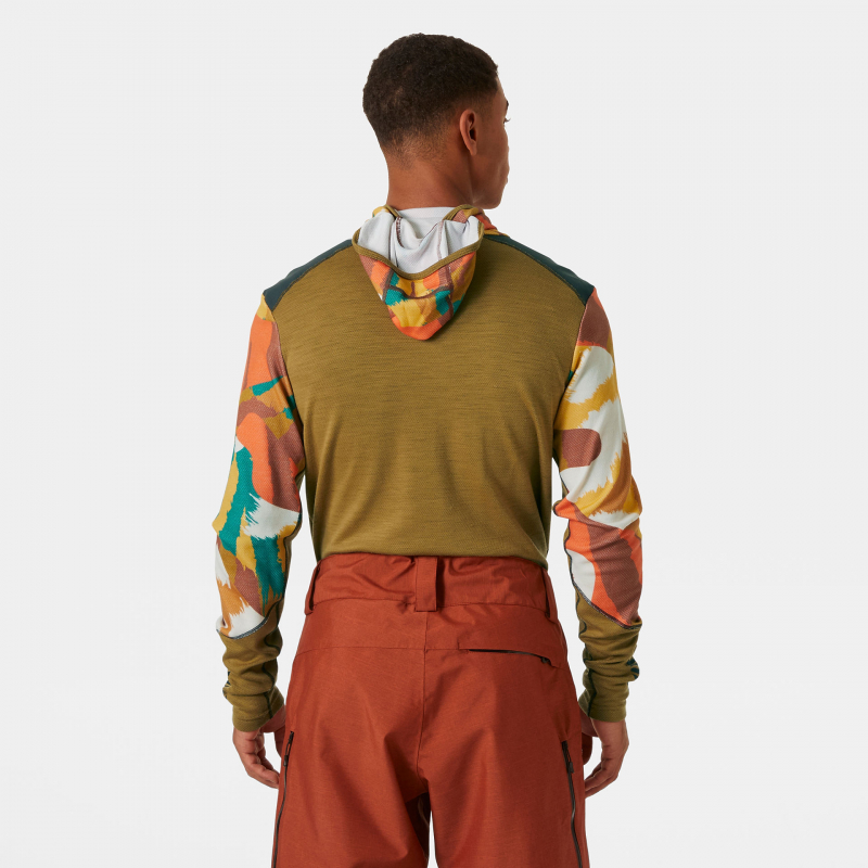 LIFA MERINO MIDW BLC HOODIE