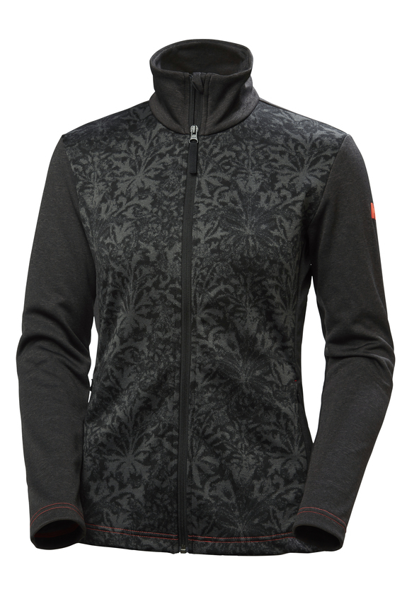 GRAPHIC FLEECE JACKET PARA MUJER