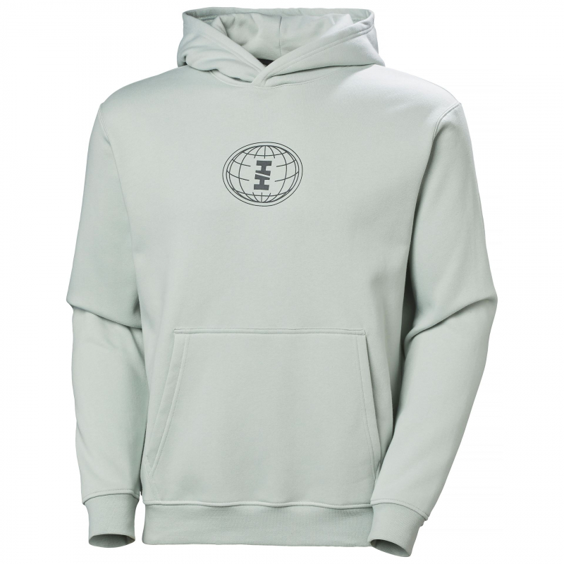 COTTON FLEECE GRAPHIC HOODIE
