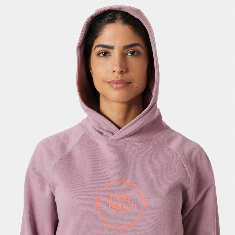 CORE GRAPHIC HOODIE PARA MUJER