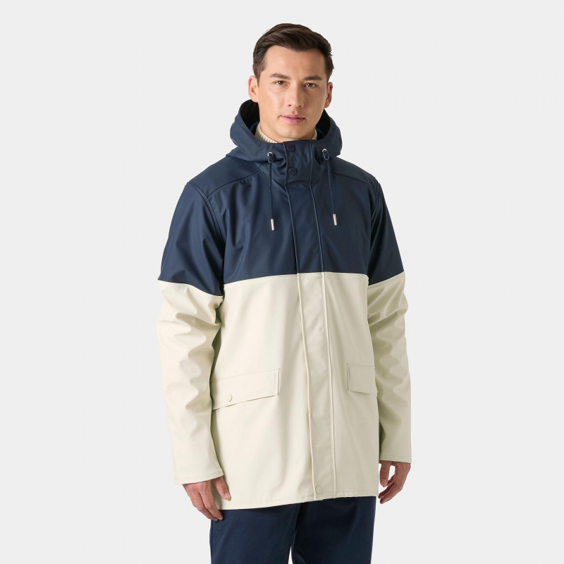 MOSS BLOCK COAT