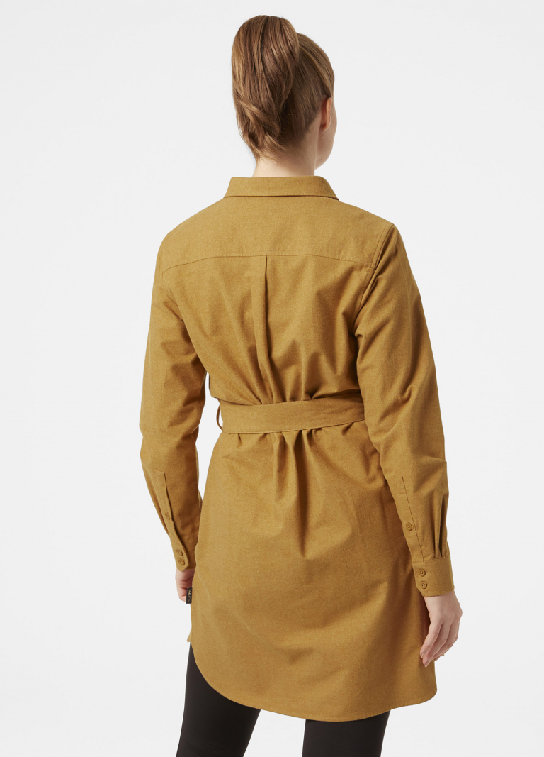 ORGANIC FLANNEL SHIRT DRESS PARA MUJER