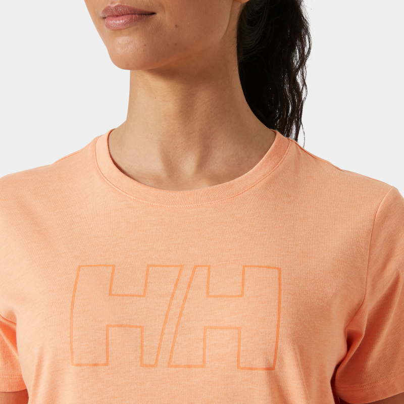 HH TECH LOGO T-SHIRT PARA MUJER
