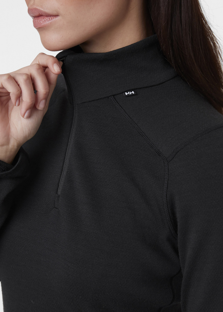 LIFA MERINO MIDW 1/2 ZIP PARA MUJER