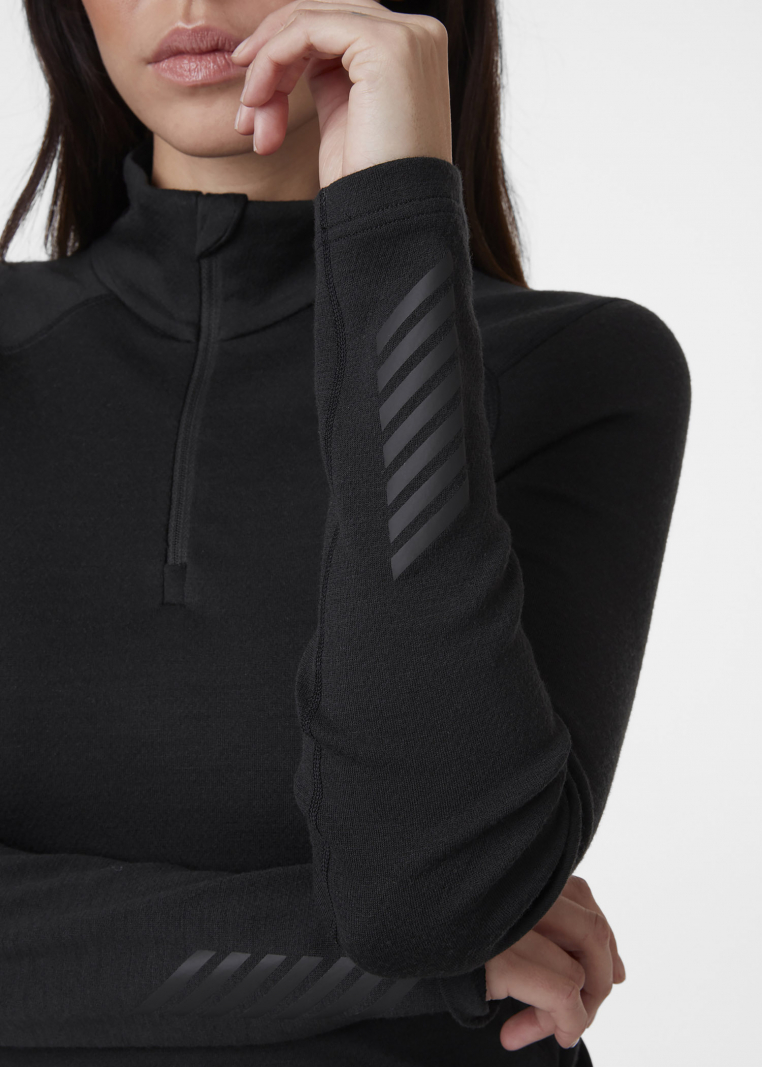 LIFA MERINO MIDW 1/2 ZIP PARA MUJER