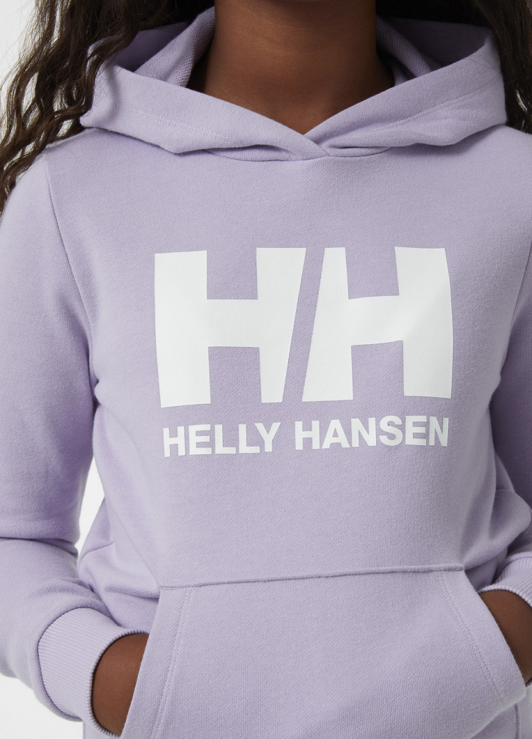 Helly Hansen Felpa Con Cappuccio Unisex Junior HH Logo 2.0 | 97% Cotone Biologico 3% Elastan | Vestibilità Normale | Colori Classici