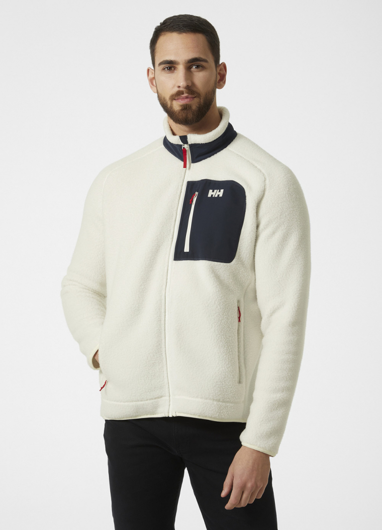 PANORAMA PILE BLOCK JACKET