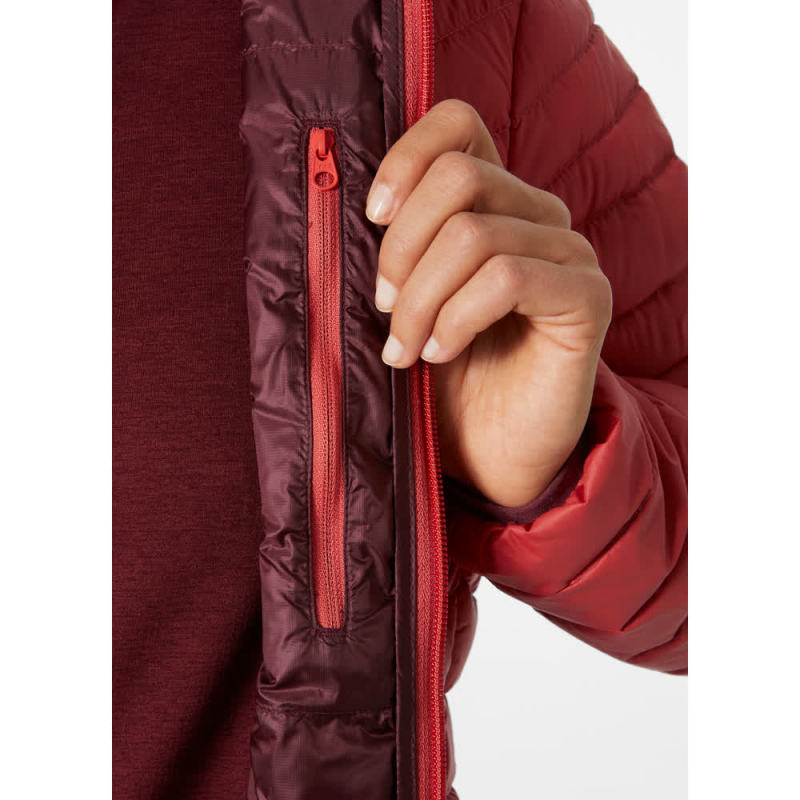 VERGLAS HOODED DOWN INSULAT PARA MUJER