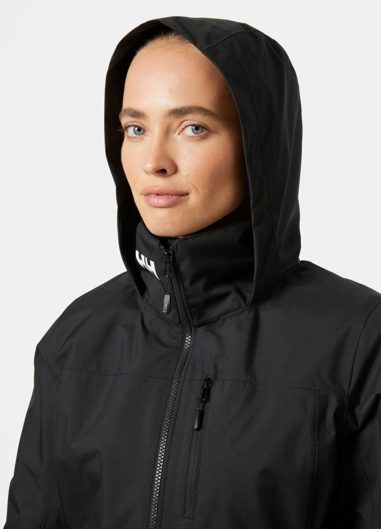 W CREW HOODED MIDL JACKET 2.0