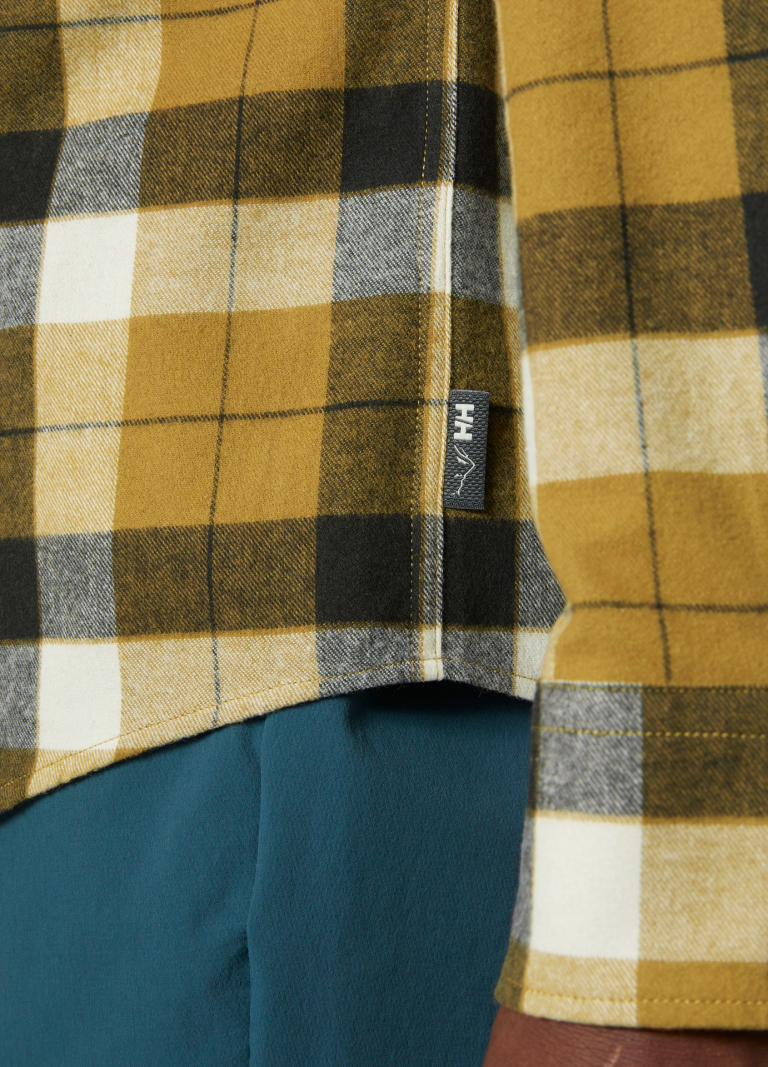 LOKKA ORGANIC FLANNEL LS SHIRT