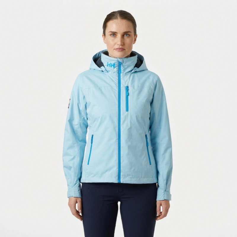 W CREW HOODED PILE JACKET