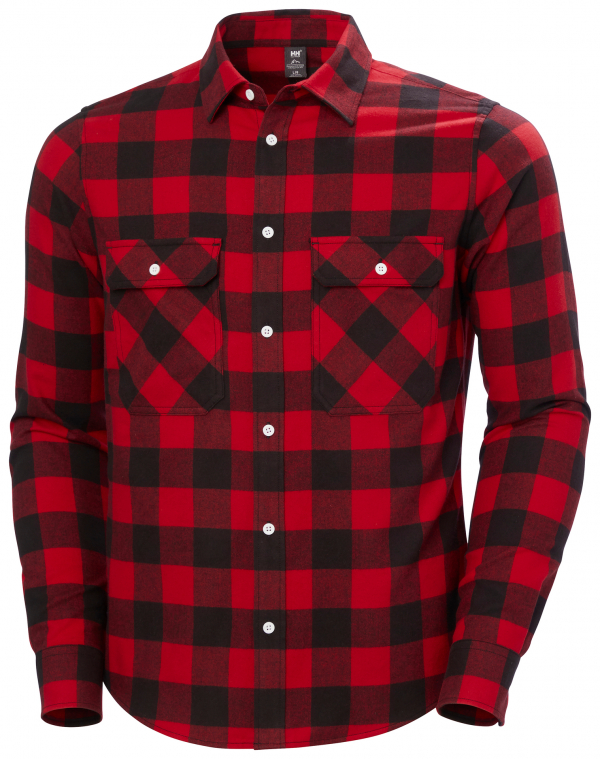 LOKKA ORGANIC FLANNEL LS SHIRT