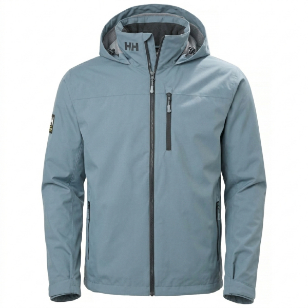 CREW HOODED PILE JACKET
