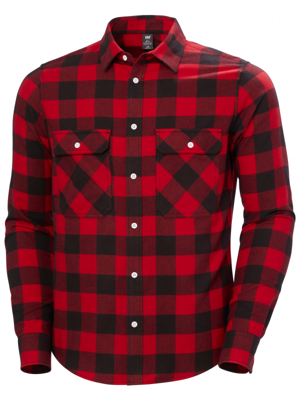 LOKKA ORGANIC FLANNEL LS SHIRT